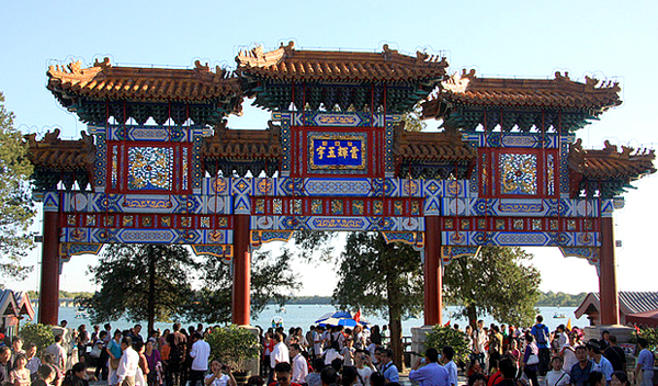 Beijing's Summer Palace Gate