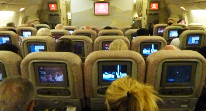 Emirates Plane - Melbourne to Kuala Lumpur
