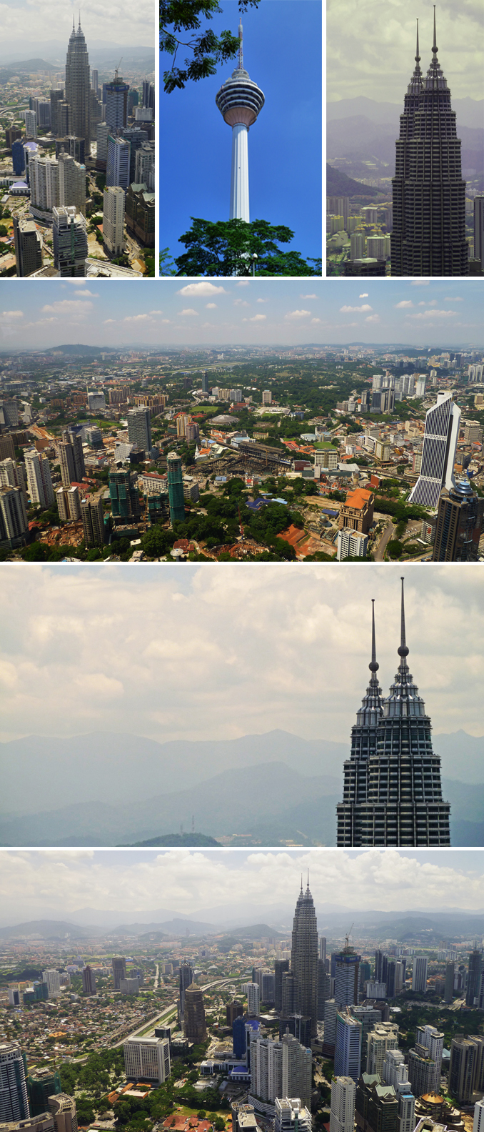 View from the Menara Tower, Kuala Lumpur