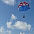 We had a second day out on the water booked in with Marco Island Water Sports, but this time it was to go parasailing! I had never been parasailing before but I'd seen photos of young kids doing it, so figured it couldn't be that scary, right?!