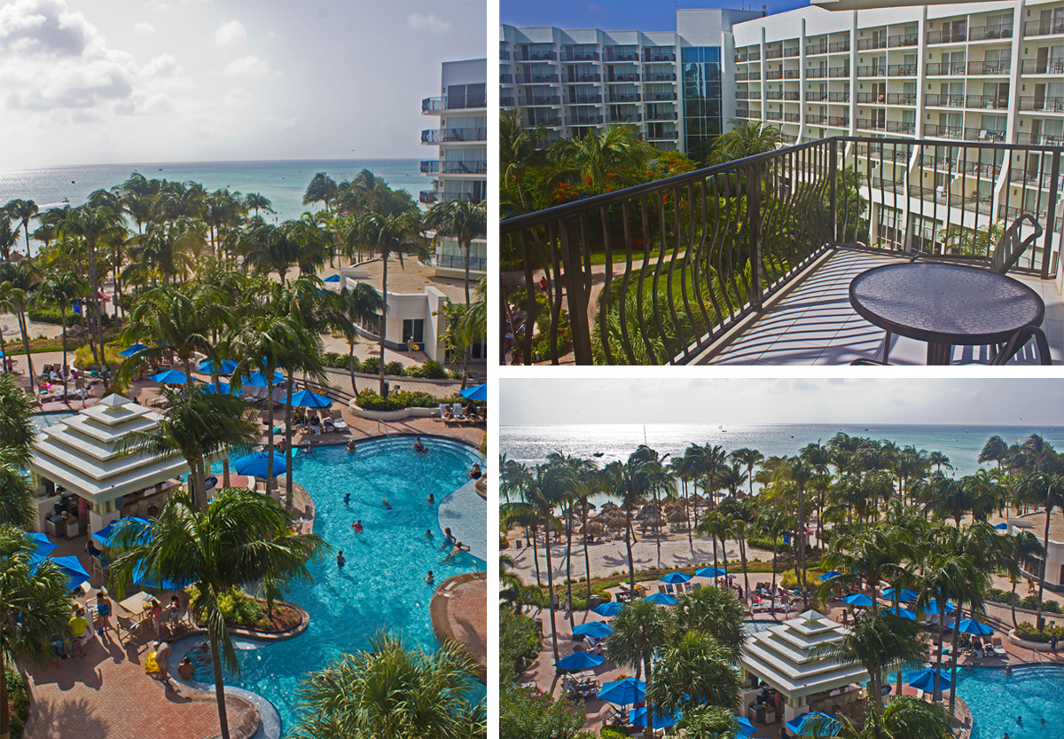 Balcony View Aruba Marriott Resort