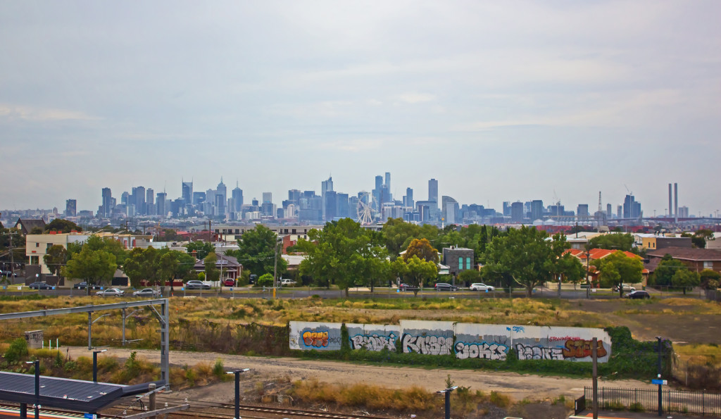 Melbourne Skyline from Footscray