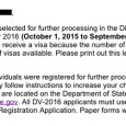 I never thought this day would come, but after ten consecutive years of applying for the Diversity Immigrant Visa Program, I'm finally a Green Card Lottery winner! AHHHHHHHHHH!
